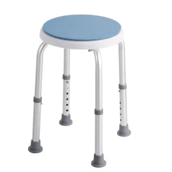 VEVOR Shower Chair for Inside Shower, 360 Degree Swivel Shower Seat, Adjustable Height Shower Stool, Non-Slip Bench Bathtub Seat Stool for Elderly Disabled Adults Handicap, 300 lbs Capacity