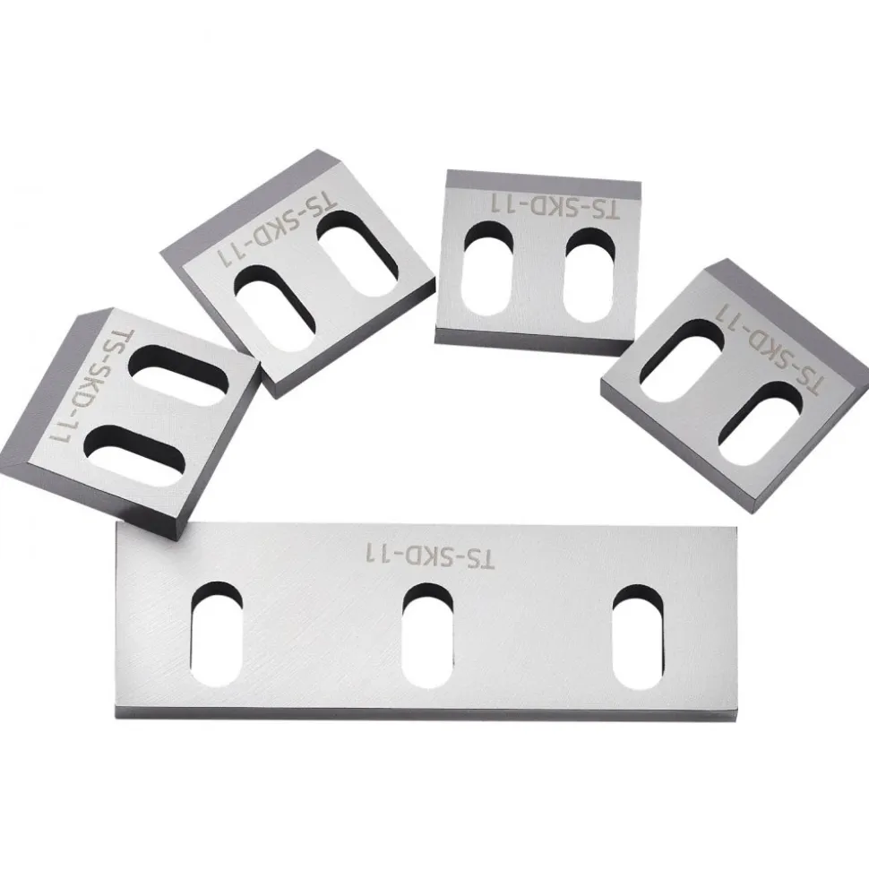 VEVOR Shredder Blades, Alloy Steel Shredder Machine Blade Kit with 9 Rotating and 2 Fixed Blades, High-Hardness SKD-11 Blade, Compatible with Model 180 Plastic Grinder, for ABS, PP, PVC & Nylon
