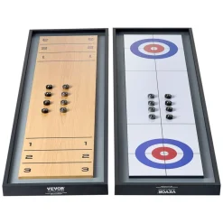 VEVOR Shuffleboard and Curling 2 in 1 Board Games, 45