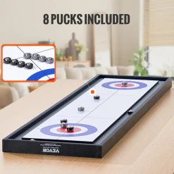 VEVOR Shuffleboard and Curling 2 in 1 Board Games, 45