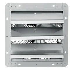 VEVOR 10'' Shutter Exhaust Fan, High-speed 820 CFM, Aluminum Wall Mount Attic Fan with AC-motor, Ventilation and Cooling for Greenhouses, Garages, Sheds, Shops, FCC