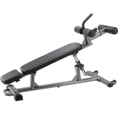 VEVOR Sit Up Bench, Decline Ab Bench with Reverse Crunch Handle, with 4 Adjustable Height Settings, Heavy Duty Steel, 1000 Lbs Capacity, for Home Gym Workouts, Strength Training, Full Body Muscles