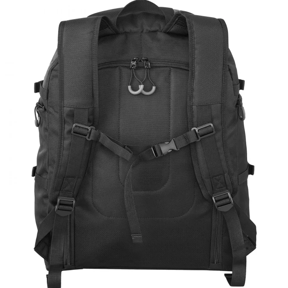 VEVOR Ski Boot Bag, 65L, Snowboard Boots Travel Backpack for Men Women, with Waterproof Exterior & Bottom, Durable 1680D Oxford, Bag for Skis, Snowboard, Helmet, Goggles, Gloves, Accessories (Black).