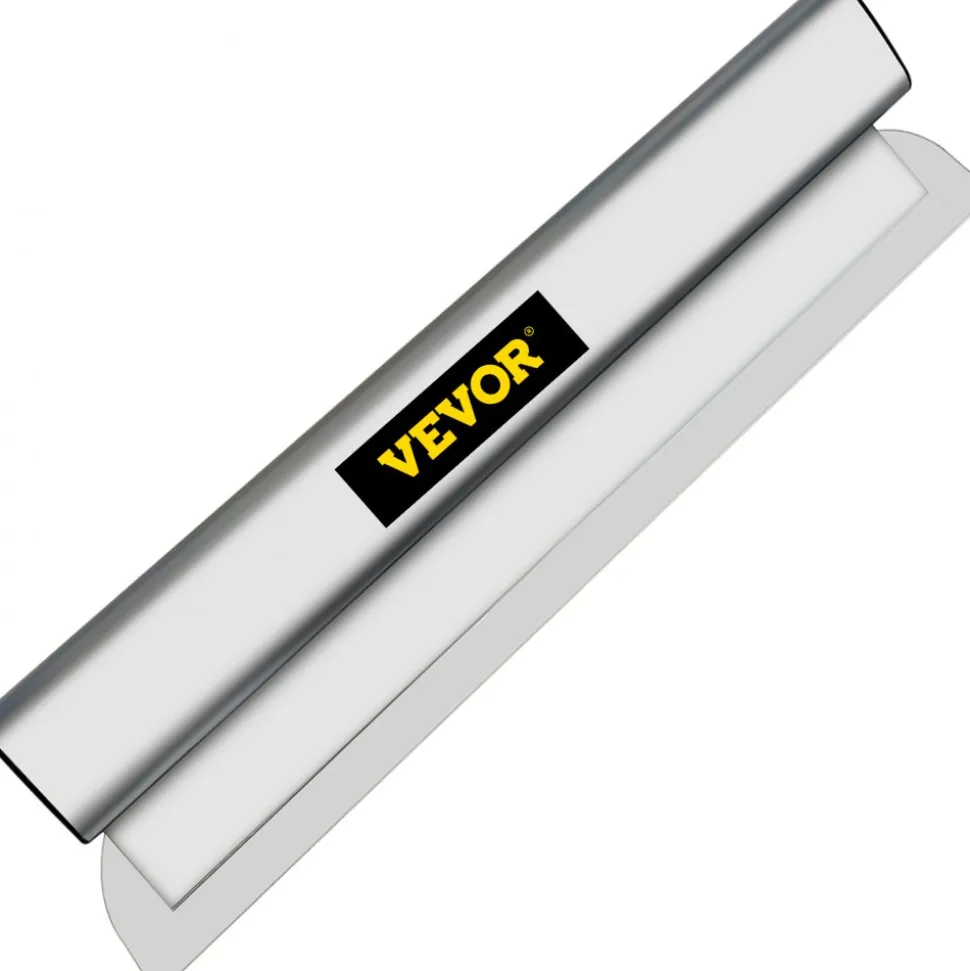 VEVOR Skimming Blade Set,25+40+60 cm Blades + 35"-78" Extension Handle,European Stainless Steel Construction Knife, Aluminum Blade Profile Smoothing Knockdown Spatula for Gyprock/Drywall/Wall-Boa