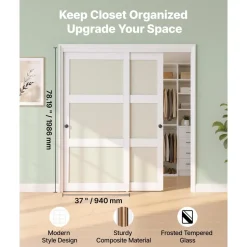VEVOR Sliding Closet Door, 72