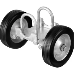 VEVOR Sliding Gate Kit, 6” Rolling Gate Hardware Kit, Universal Adjustable Sliding Gate Rollers Track Wheels, Heavy Duty Sliding Gate Guide Roller for Sliding Gates and Rolling Door,600lbs Load,Black