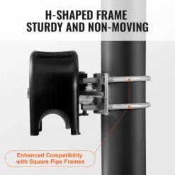 VEVOR Sliding Gate Kit, Rolling Gate Hardware Kit w/ U-Shaped Wheel Groove for Cantilever Sliding Gates and Rolling Door, Sliding Gate Rollers 4 Track Wheels w/ Cover, Heavy Duty Sliding Roller,Black