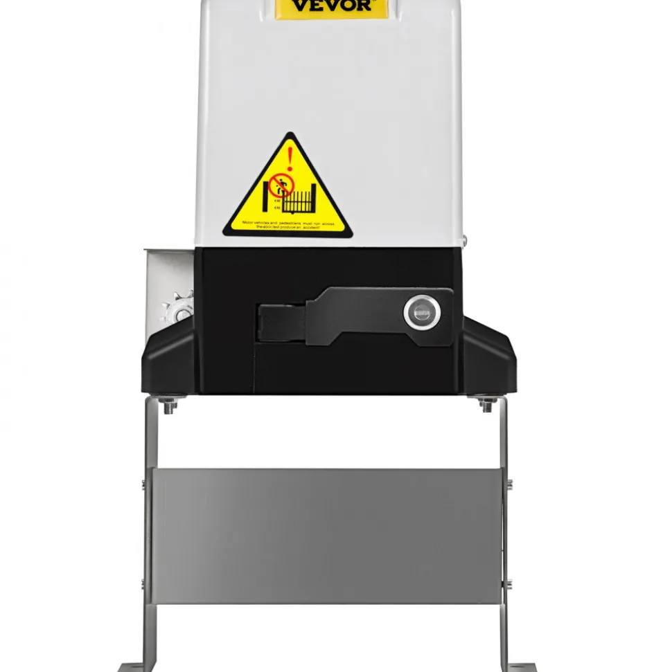 VEVOR Sliding Gate Opener, AC1400 3100LBS, with 2 Remote Controls, Gate Operator Hardware Kit for Security, Move Speed 43ft Per Min, Electric Rolling Driveway Slide Gate Motor