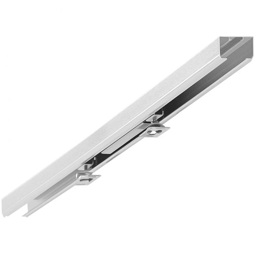 VEVOR Sliding Pocket Door Hardware Track Kit, 56.73" Pocket Door Track Kit with Soft Close Mechanism for Smooth and Quiet Sliding, Easy to Install, for 1" to 1 3/4" Thickness 30" Width Single Door