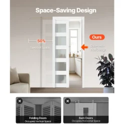 VEVOR Sliding Pocket Door, 36