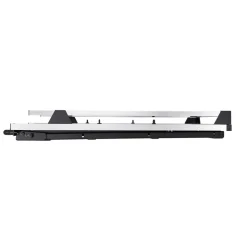 VEVOR Sliding Truck Bed Organizer, 78 x 48-Inch Heavy Duty Truck Bed Storage Drawer with 1000 lbs Capacity, Features 6 Movable Rings for Securing, 2-Postion Slide out Tray for Pickup Trucks, Black