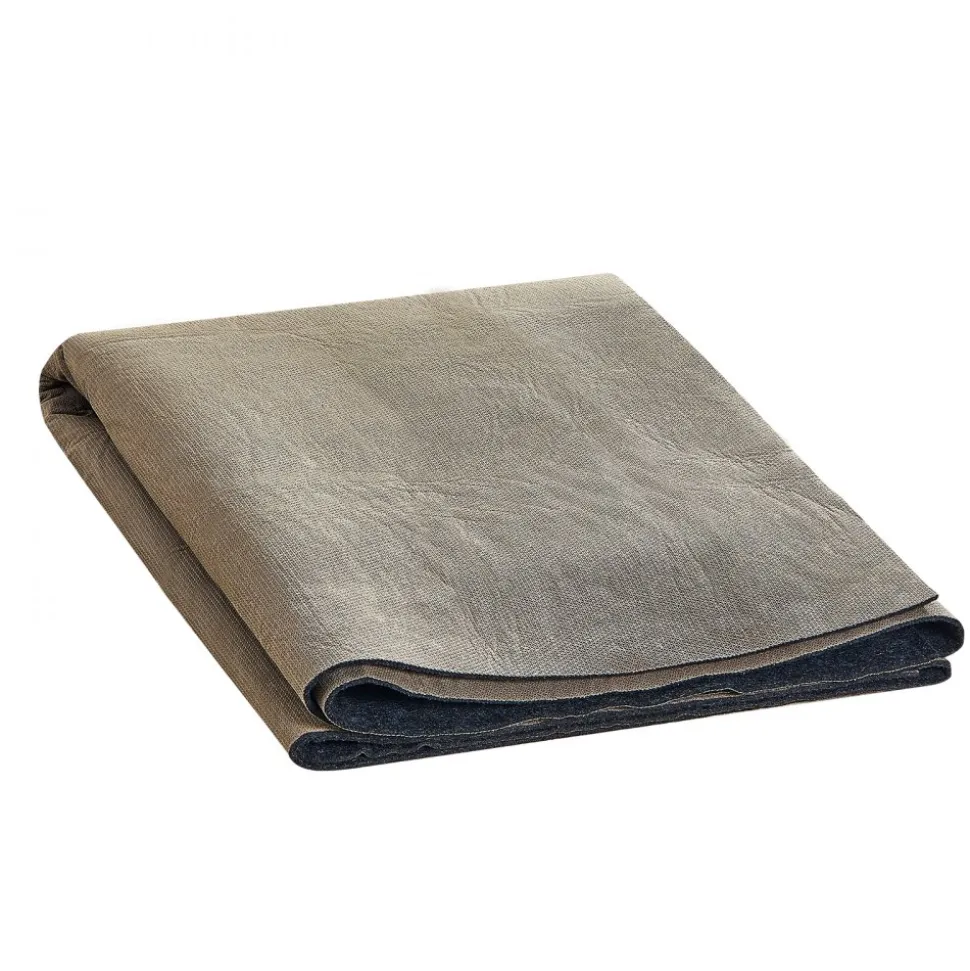 VEVOR - Slip-Resistant Rug Pad - Protective Cushioning Carpet Pad - 5' x 8' - 1/4"Thick - Dual Surface - Polyester Felt + Latex - Gray - 3-4㎡ Area Carpet Padding Rug Cushion Safe for All Floors