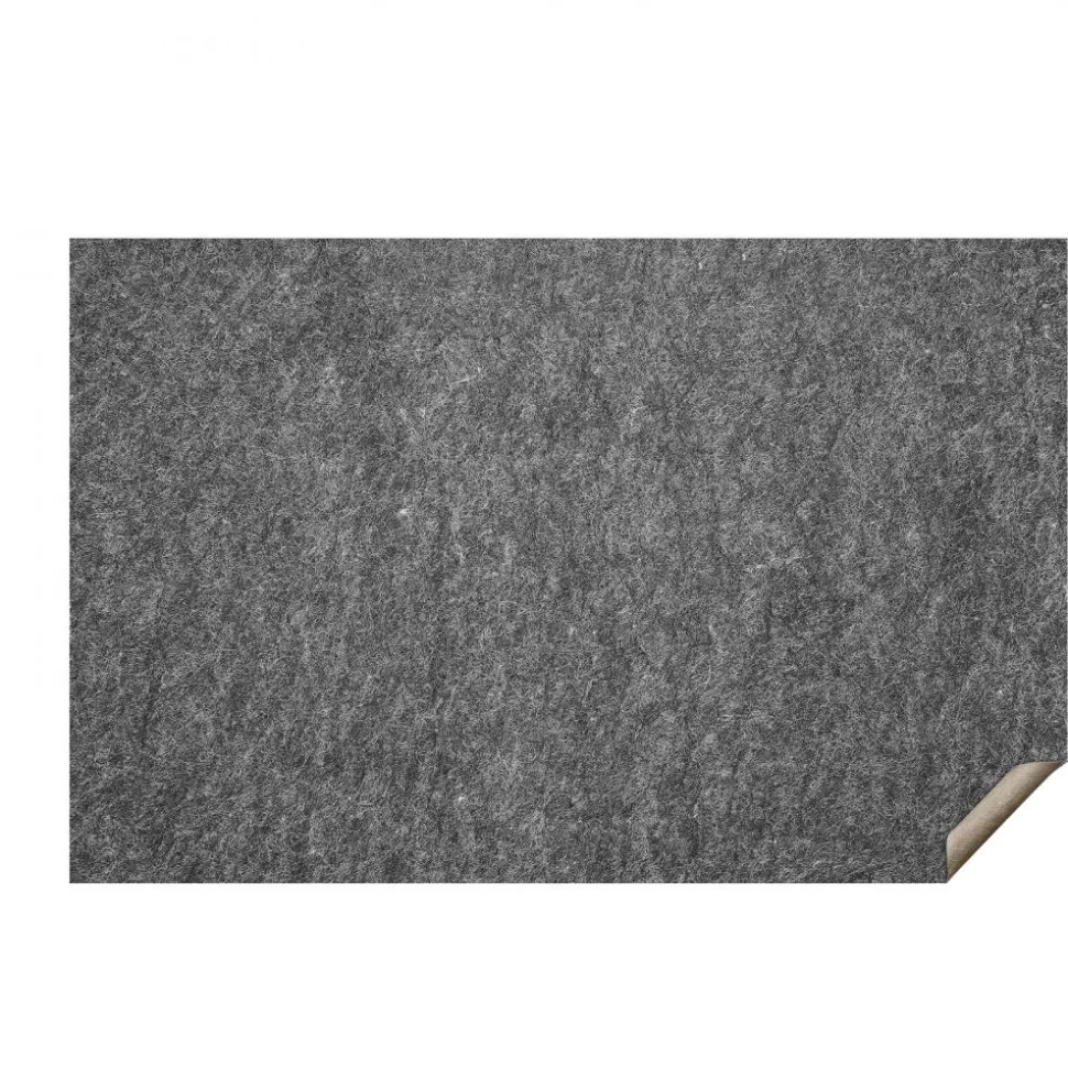 VEVOR - Slip-Resistant Rug Pad - Protective Cushioning Carpet Pad - 5' x 8' - 1/4"Thick - Dual Surface - Polyester Felt + Latex - Gray - 3-4㎡ Area Carpet Padding Rug Cushion Safe for All Floors