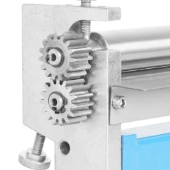 VEVOR Slip Roll Machine, 12.6 inches Forming Width in 20 Gauge Capacity, Sheet Metal Slip Roller Rolling Bending Machine, with 2 Detachable Rollers for Low Carbon Steel Copper Aluminum Alloy Sheet