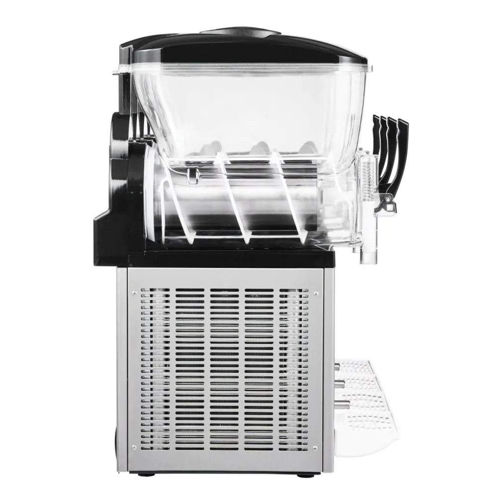 VEVOR Slushie Machine, 12L/3.17Gal x 4 Tank Commercial Slushy Maker, Frozen Drink Maker with Self-Cleaning, Margarita Machine for Restaurants Bars Party for Slushie, Margaritas, Milkshake & More