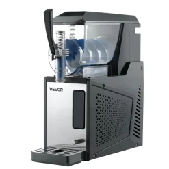 VEVOR Slushie Machine, 4L/135oz No Ice Needed Slushy Machine for Home, Frozen Drink Maker with Single Tank, Margarita Machine with Self-Cleaning, for Frozen Margaritas, Frappés, Milkshake & More