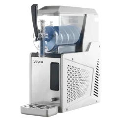 VEVOR Slushie Machine, 3L/100oz No Ice Needed Slushy Machine for Home, Frozen Drink Maker with Single Tank, Margarita Machine with Self-Cleaning, for Frozen Margaritas, Frappés, Milkshake & More