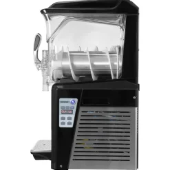 VEVOR Slushy Machine, 10L 1 Tank Slushie Machine for Home, 600W Commercial Slushy Machine, machine a slush for Frozen Drinks Automatic Clean, Slushy Machine for Home Supermarkets Cafes Restaurants