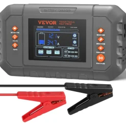 VEVOR Smart Battery Charger, 35-Amp, Lithium LiFePO4 Lead-Acid (AGM / Gel / SLA) Car Battery Charger with LCD Display, Trickle Charger Maintainer Desulfator for Boat Motorcycle Lawn Mower Deep Cycle