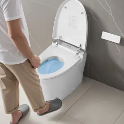 VEVOR Smart Toilet, Air Drying, Elongated Smart Toilet with Heated Seat, Clean Nozzle and Auto Freshening System, Easy Operated Toilet with Remote Control & LED Digital Display, Fits for  Bathrooms