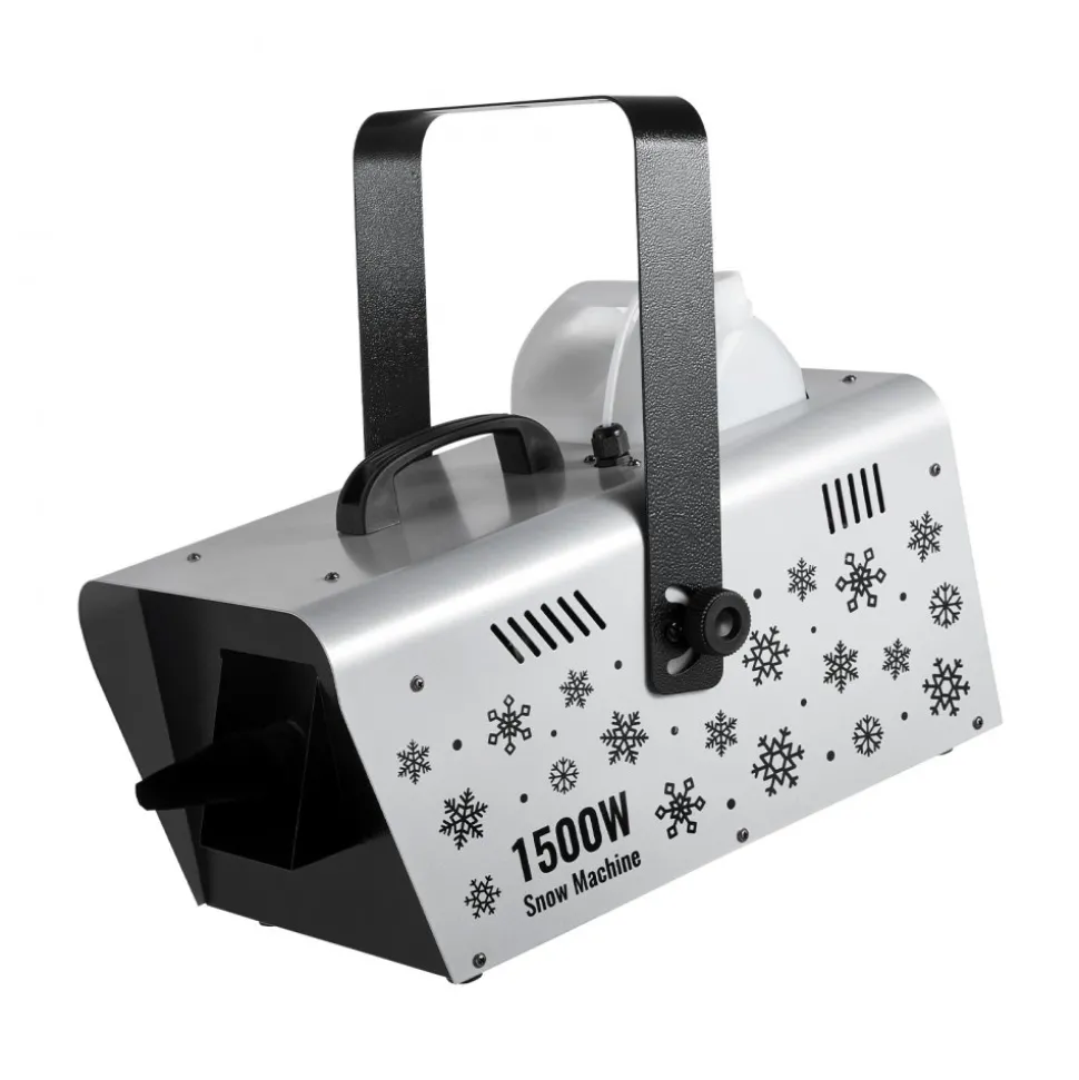 VEVOR Snow Machine, 1500W Handheld/Hanging Snow Maker By Wireless Remote Control, Portable Snowmaking Machine, High Output Snowflake Maker with 5L Tank for Christmas Party Wedding Stage Effects
