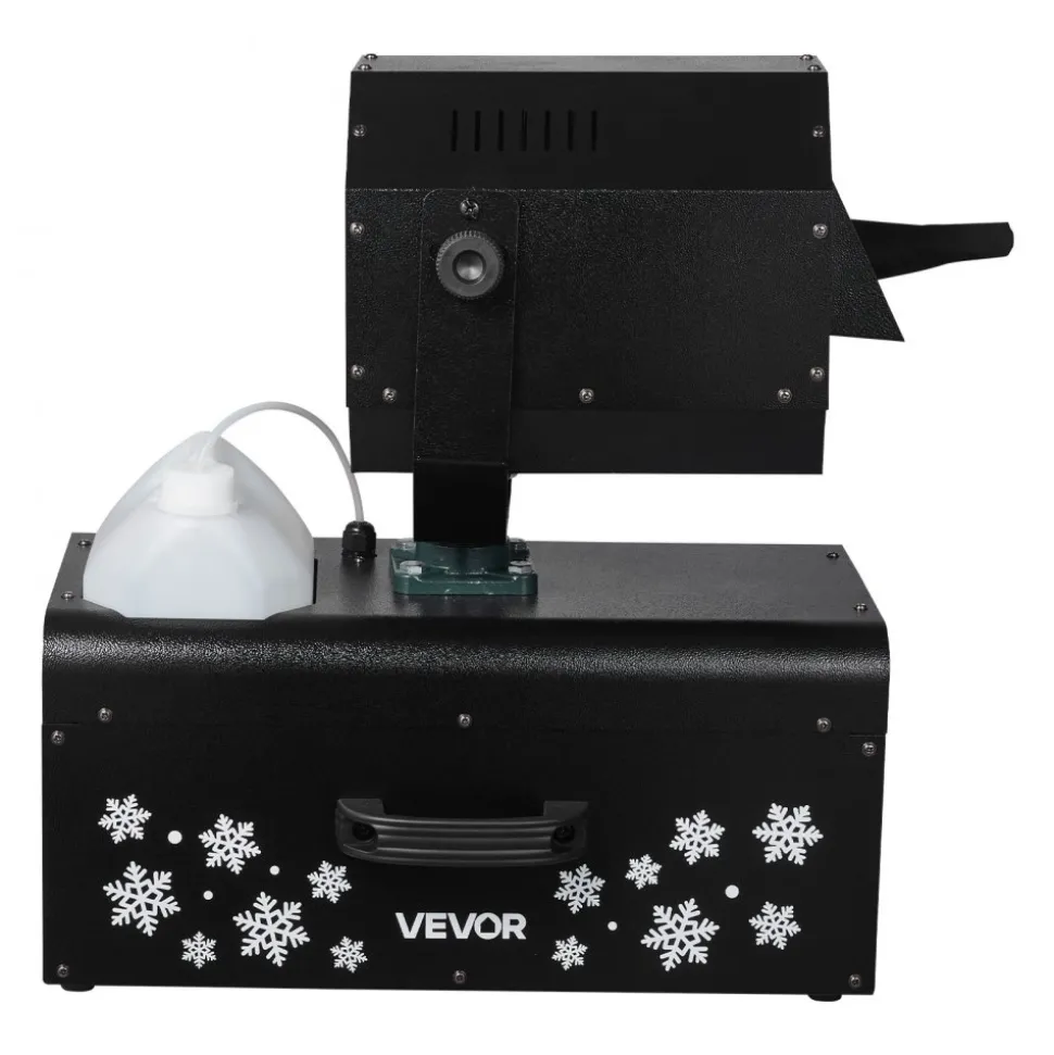VEVOR Snow Machine, 2000W 90°Shaking Head Snow Maker by Wireless/Wired Remote Control, High Output Snowmaking Machine Coverage up to 25 ㎡ with 5L Tank for Christmas Wedding Parties