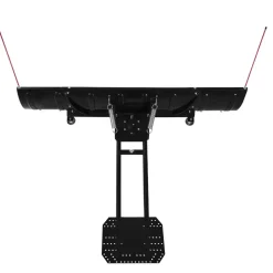 VEVOR Snow Plow Blade, 43 in/72 in Width Adjustable Snow Plow Kit, Easy to Detach, Universal Mount Plowing Attachment with Rubber Flaps, Heavy Duty Steel Blade, Compatible with Most UTV &  ATV