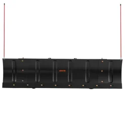 VEVOR Snow Plow Kit 43 in/60 in Width Adjustable Universal Plow Attachment, for Most ATVs and UTVs, Height & Left-Right Adjustable, 3 Mount Options, Steel ATV Scrape Blade, Efficient Snows Clearing