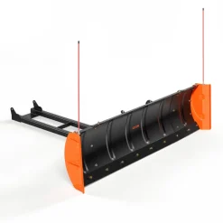 VEVOR Snow Plow Kit 43 in/60 in Width Adjustable Plow Attachment Side Wings, for Most ATVs & UTVs, Height & Left-Right Adjustable, 3 Mount Options, Universal Steel ATV Scrape Blade, Efficient Clearing