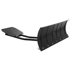 VEVOR Snow Plow Kit, 48in Universal Snow Plow Attachment, Height & Left-Right Adjustable, Quick To Detach, Steel ATV Scrape Blade, 3 Mount Options, Efficient Snows Clearing, for Most ATVs & UTVs