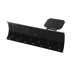 VEVOR Snow Plow Kit, 48in Universal Snow Plow Attachment, Height & Left-Right Adjustable, Quick To Detach, Steel ATV Scrape Blade, 3 Mount Options, Efficient Snows Clearing, for Most ATVs & UTVs
