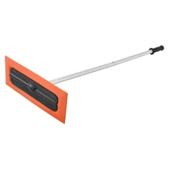 VEVOR Snow Roof Rake, 4ft Long Reach Car Roof Snow Scraper, 17.7 in Foam Blade for No Scratches, Non-Slip Handle, Lightweight Snows Removal Tool for Vehicle Garage Rooftop Leaves Debris Clearing