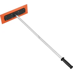 VEVOR Snow Roof Rake, 4ft Long Reach Car Roof Snow Scraper, 17.7 in Foam Blade for No Scratches, Non-Slip Handle, Lightweight Snows Removal Tool for Vehicle Garage Rooftop Leaves Debris Clearing