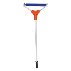 VEVOR Snow Roof Rake, 17 in Aluminum Blade, 4.1-17.2 ft Adjustable Roof Snow Scraper with Wheels & Slide, Lightweight Snows Removal Tool for House Rooftop Leaves Debris Clearing
