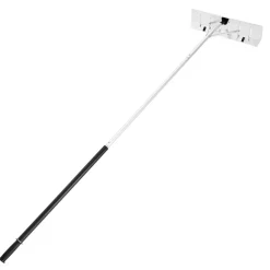 VEVOR Snow Roof Rake, 26 in Aluminum Blade, 7.5-20 ft Adjustable Roof Snow Scraper with Wheels, Anti-Slip Handle Snows Removal Tool, Lightweight House Rooftop Rake for Leaves Debris Removal