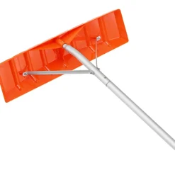 VEVOR Snow Roof Rake, 25" Plastic Blade Snow Removal Tool, 21ft Reach Aluminium Handle, Superior Roof Shovel with Anti-Slip Handle Grip, Easy to Setup & Use for House Roof, Car Snow, Wet Leaves