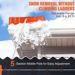 VEVOR Snow Roof Rake, 25