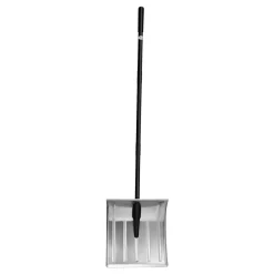 VEVOR Snow Shovel for Driveway, 16 in Wide Aluminum Alloy Snow Shovel, Non Slip Grip, Large Capacity Snowplow Shovels, Detachable & Lightweight Snows Removal Tool for Garden Car Camping Outdoors