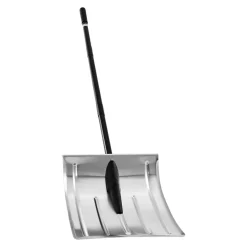 VEVOR Snow Shovel for Driveway, 16 in Wide Aluminum Alloy Snow Shovel, Non Slip Grip, Large Capacity Snowplow Shovels, Detachable & Lightweight Snows Removal Tool for Garden Car Camping Outdoors
