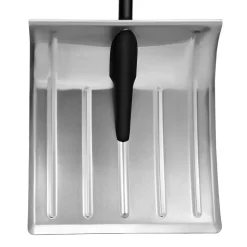 VEVOR Snow Shovel for Driveway, 16 in Wide Aluminum Alloy Snow Shovel, Non Slip Grip, Large Capacity Snowplow Shovels, Detachable & Lightweight Snows Removal Tool for Garden Car Camping Outdoors