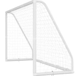 VEVOR Soccer Goal 10 x 6.5 FT PVC Soccer Goal for Backyard with PE Net, Portable & Weatherproof Set, with High-Strength PE Net, Target, Cones, for Kids & Adults Outdoor Backyard Practice Training