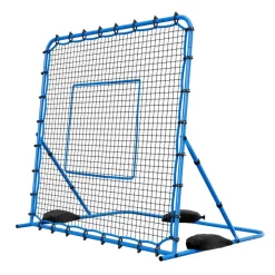 VEVOR Soccer Rebounder Net, Quick-Switch Angle Soccer Goal Rebounder for Control, Passing Practice, Heavy-Duty Iron Frame & PE Net, Easy Setup Ball Training Aids & Equipment for Teens&Adults,7 x 6 ft