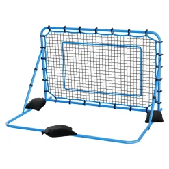 VEVOR Soccer Rebounder Net, Quick-Switch Angle Soccer Goal Rebounder for Control, Passing Practice, Heavy-Duty Iron Frame & PE Net, Easy Setup Ball Training Aids & Equipment for Teens&Adults,6 x 4 ft