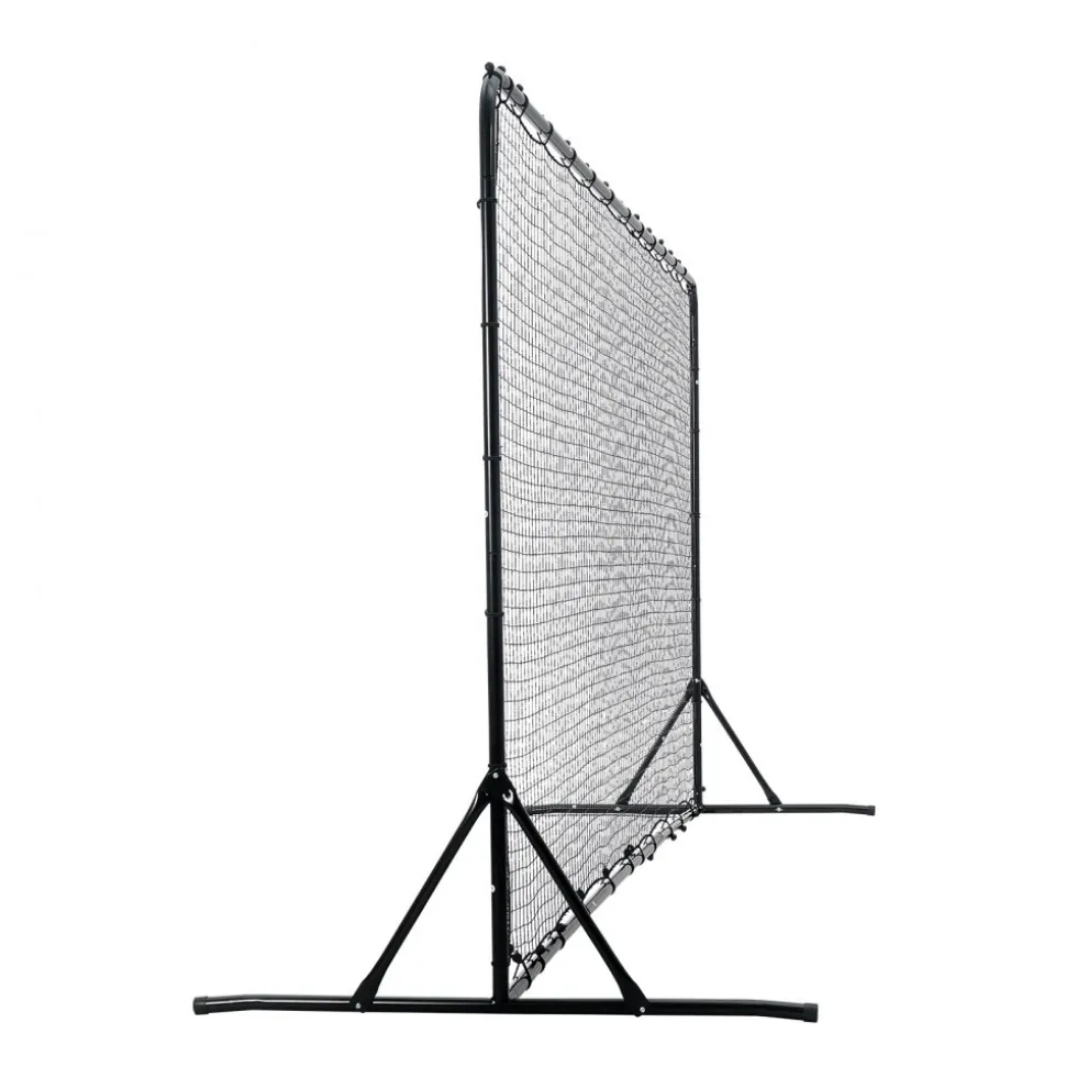 VEVOR Soccer Rebounder Net, 12x6FT Iron Soccer Training Equipment, Sports Football Training Gift with Portable Bag, Volleyball Rebounder Wall Perfect for Backyard Practicing, Solo Training, Passing