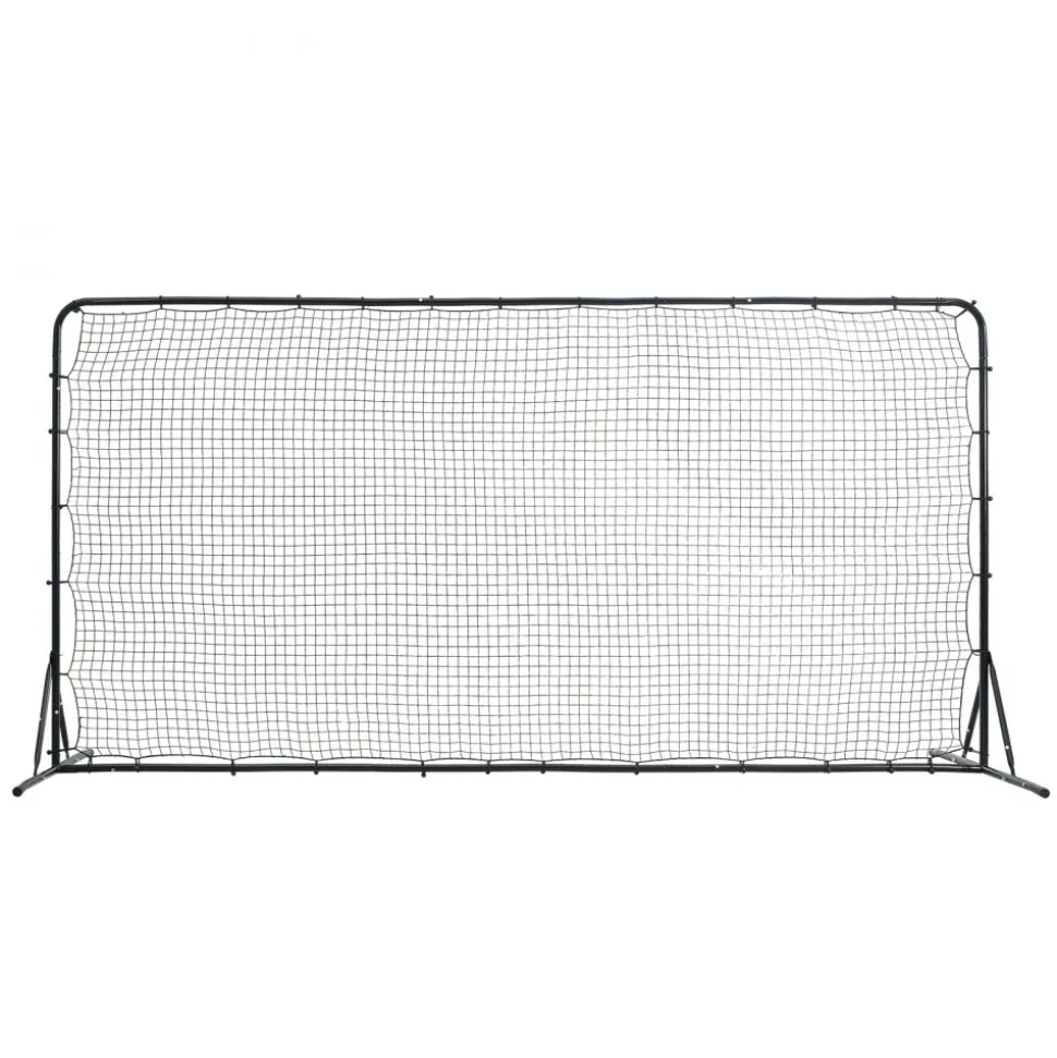VEVOR Soccer Rebounder Net, 12x6FT Iron Soccer Training Equipment, Sports Football Training Gift with Portable Bag, Volleyball Rebounder Wall Perfect for Backyard Practicing, Solo Training, Passing