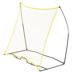 VEVOR Soccer Rebounder, Portable Soccer Trainer, 7x7FT Iron & Polyester Soccer Practice Equipment, Sports Football Rebounder Wall with Portable Bag, Perfect for Team Solo Training, Passing, Volley