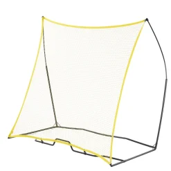 VEVOR Soccer Rebounder, Portable Soccer Trainer, 7x7FT Iron & Polyester Soccer Practice Equipment, Sports Football Rebounder Wall with Portable Bag, Perfect for Team Solo Training, Passing, Volley