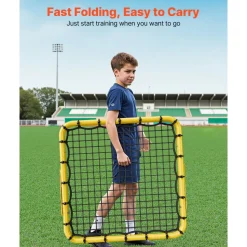 VEVOR Soccer Rebounder Rebound Net, 40