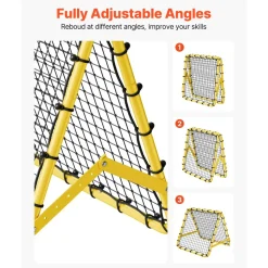 VEVOR Soccer Rebounder Rebound Net, 40