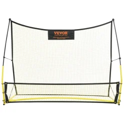 VEVOR Soccer Trainer, 2-IN-1 Portable Soccer Rebounder Net, 71